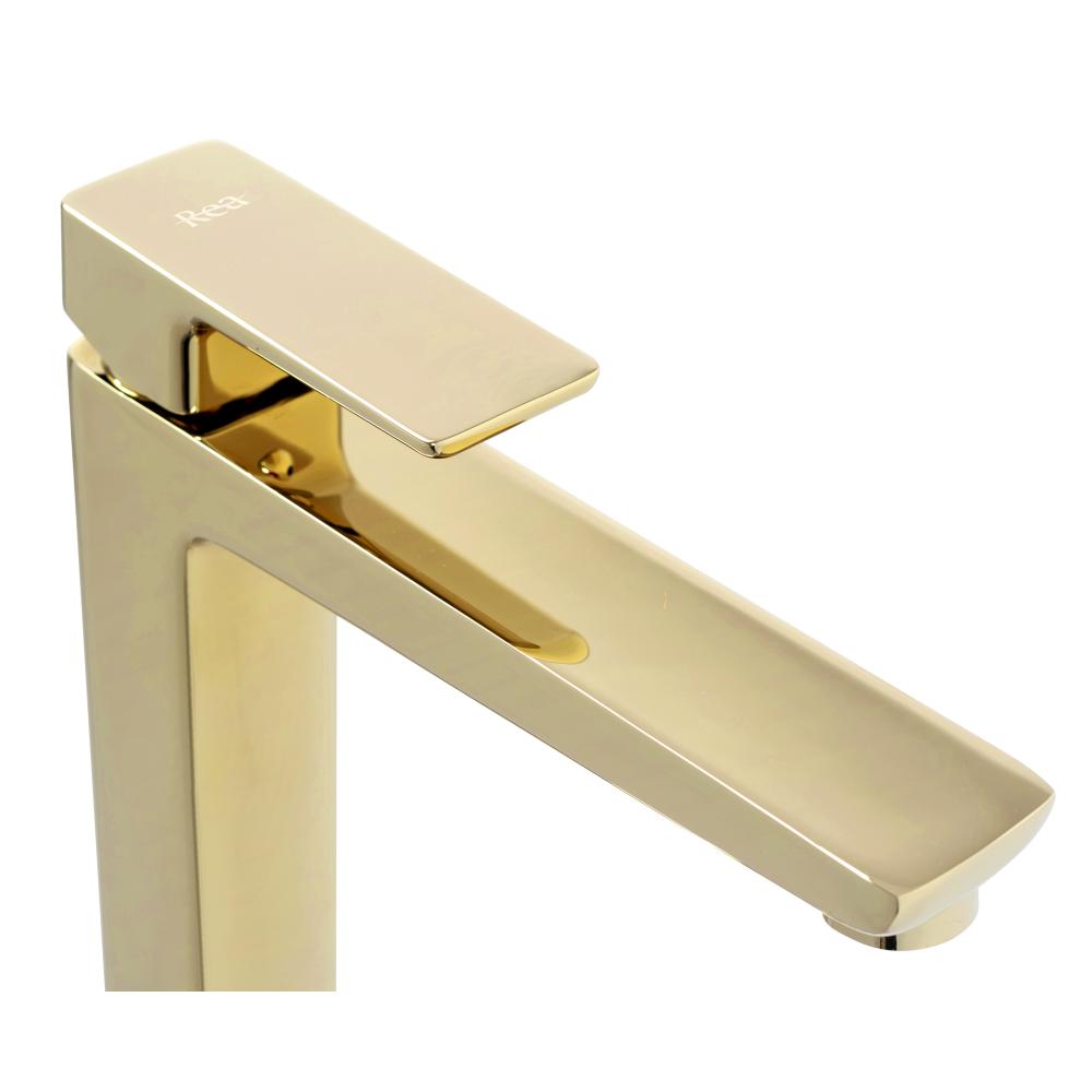 Wastafelkraan Rea Orix Gold High