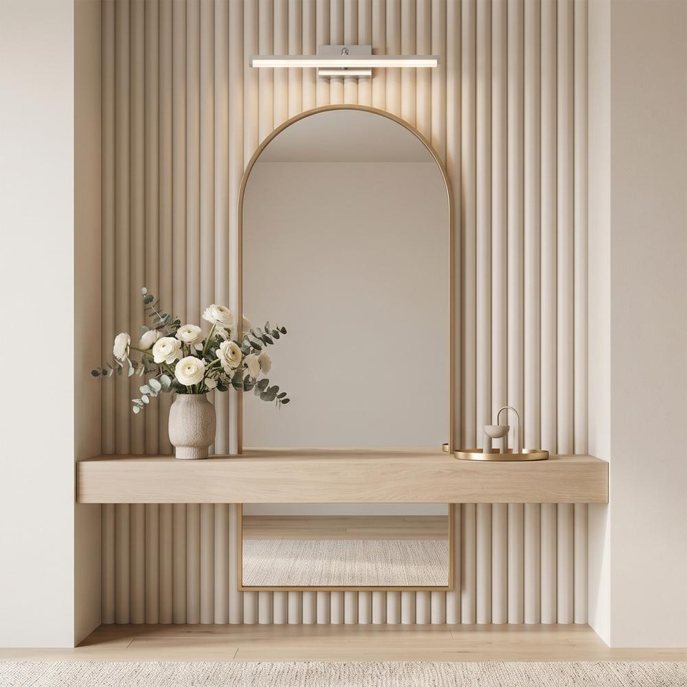 LAMPA KINKIET ŁAZIENKOWY LED NAD LUSTRO 12W 50CM APP374-1W BIAŁA