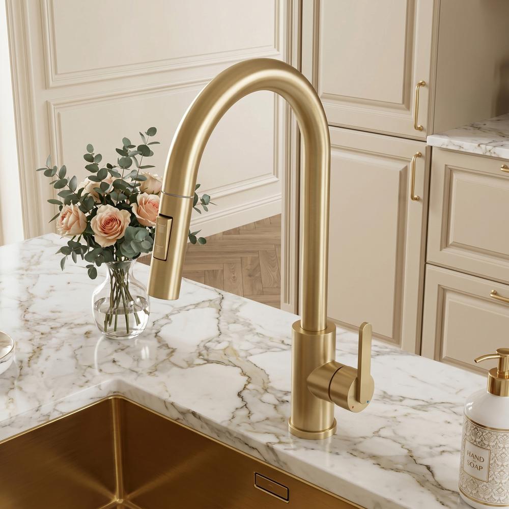 Kitchen faucet REA Ontario Brush Gold