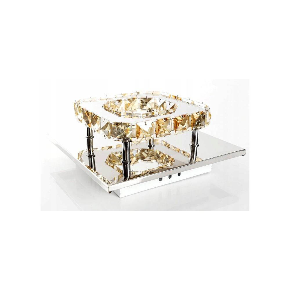 Deckenlampe Kristall quadrat Glamour 8W APP405-C