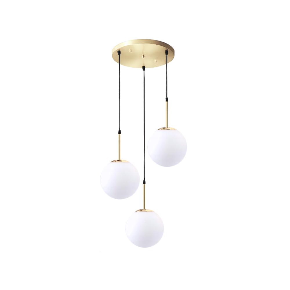 Hängelampe Kugel Gold APP656-3CPR
