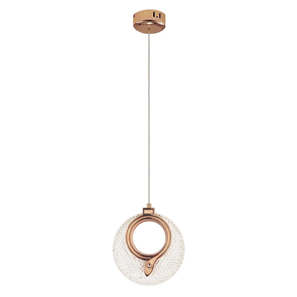 Kristall-Hängelampe  LHJ110-1CP LIGHT ROSE GOLD