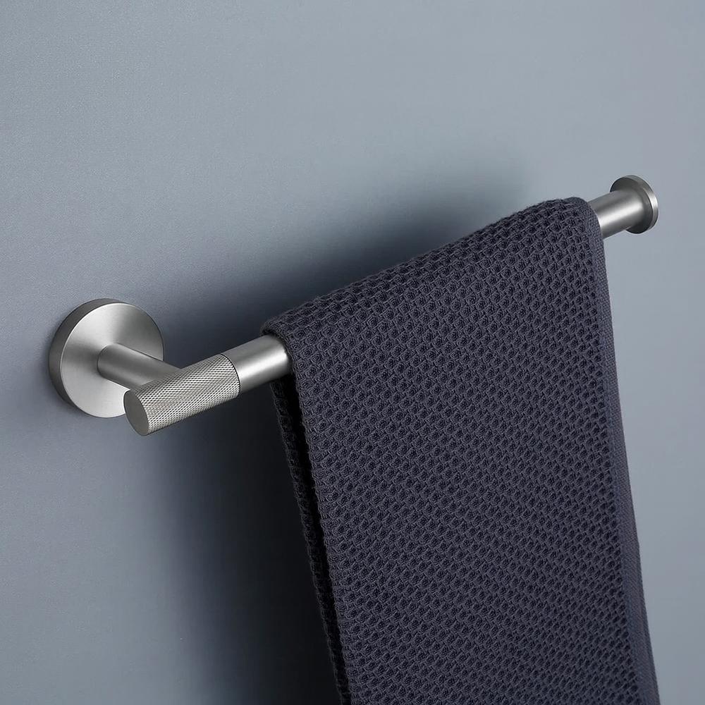 Bathroom hanger 6610a Modern Brush Nickle