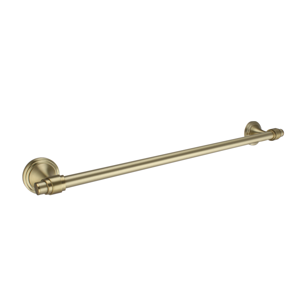 Yksivartinen kylpyhuoneripustin 16101 Aristo Brush Gold