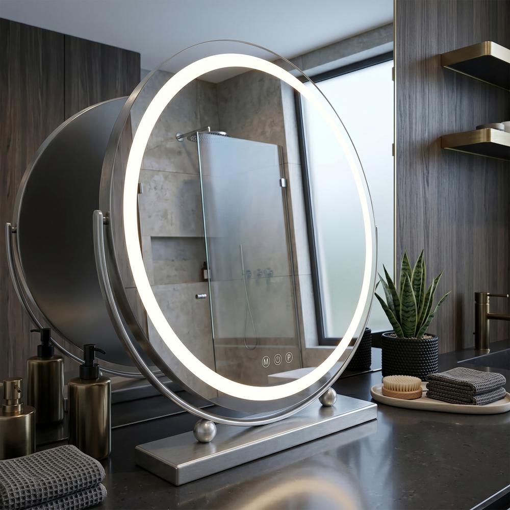 Mirror LED MAKE-UP Chrome 50 cm