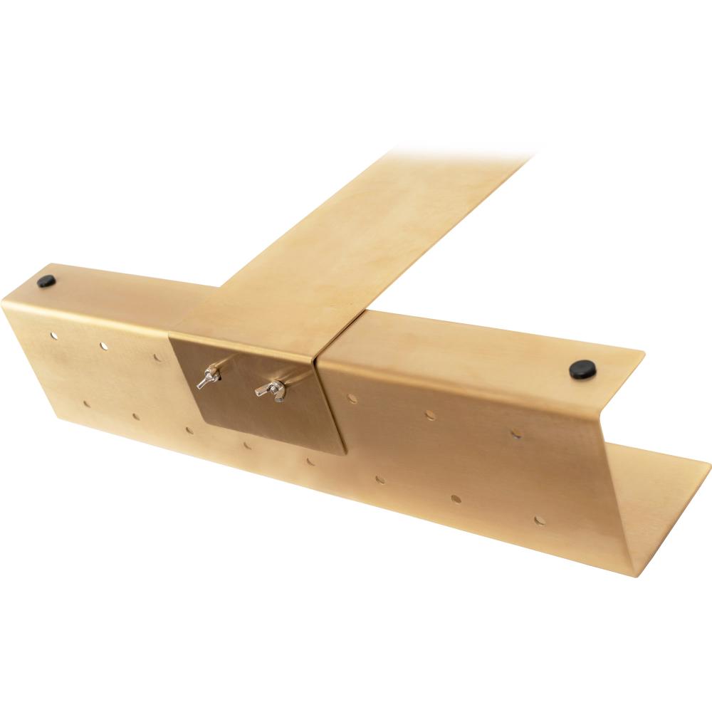 Polica TORI Gold brushed