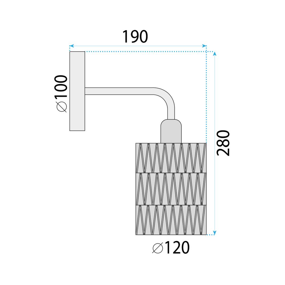 Wandlampe BOHO APP1623-1W