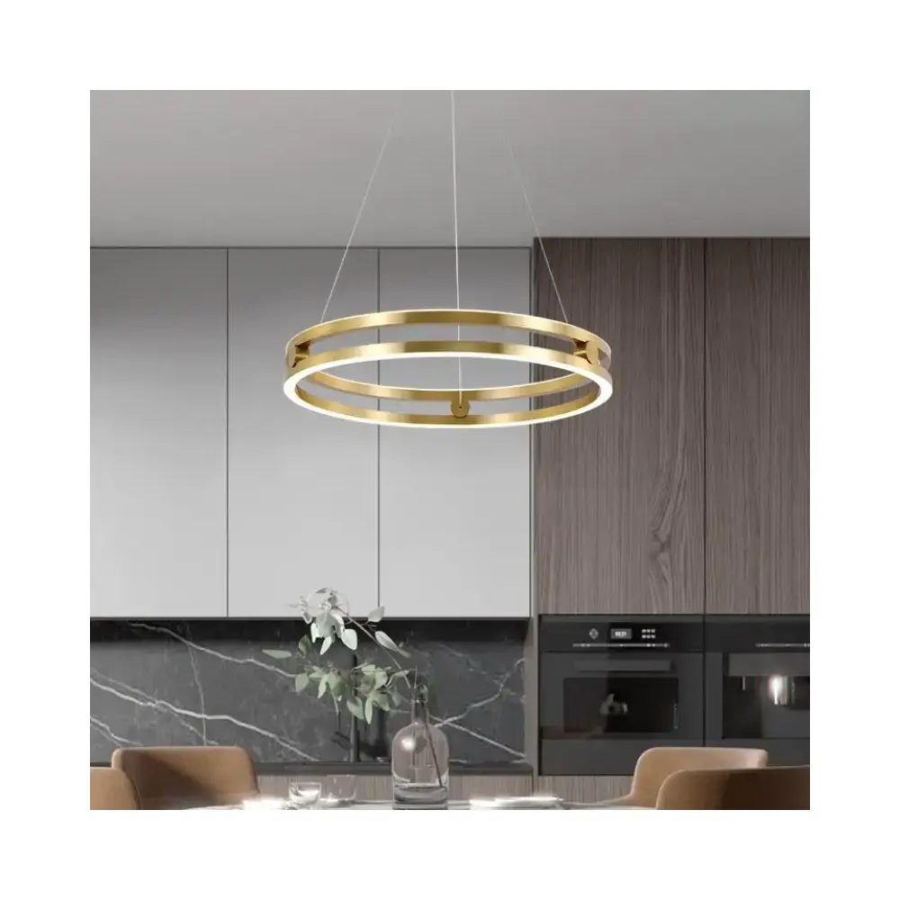 Lampa wisząca LHJ015-CP 60 CM GOLD