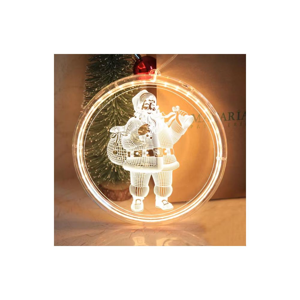 Dekoracja Świąteczna LED Mikołaj CD003