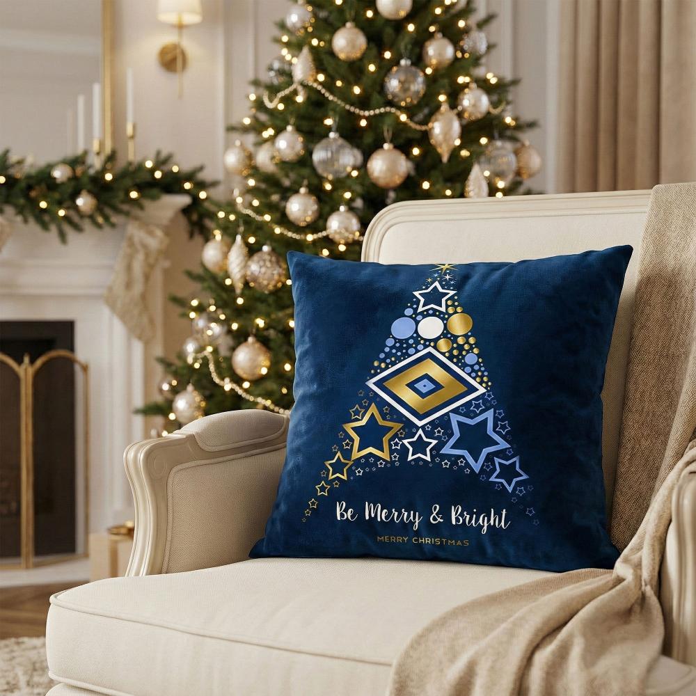 Poszewka na poduszkę świąteczna 3D 48 "N"