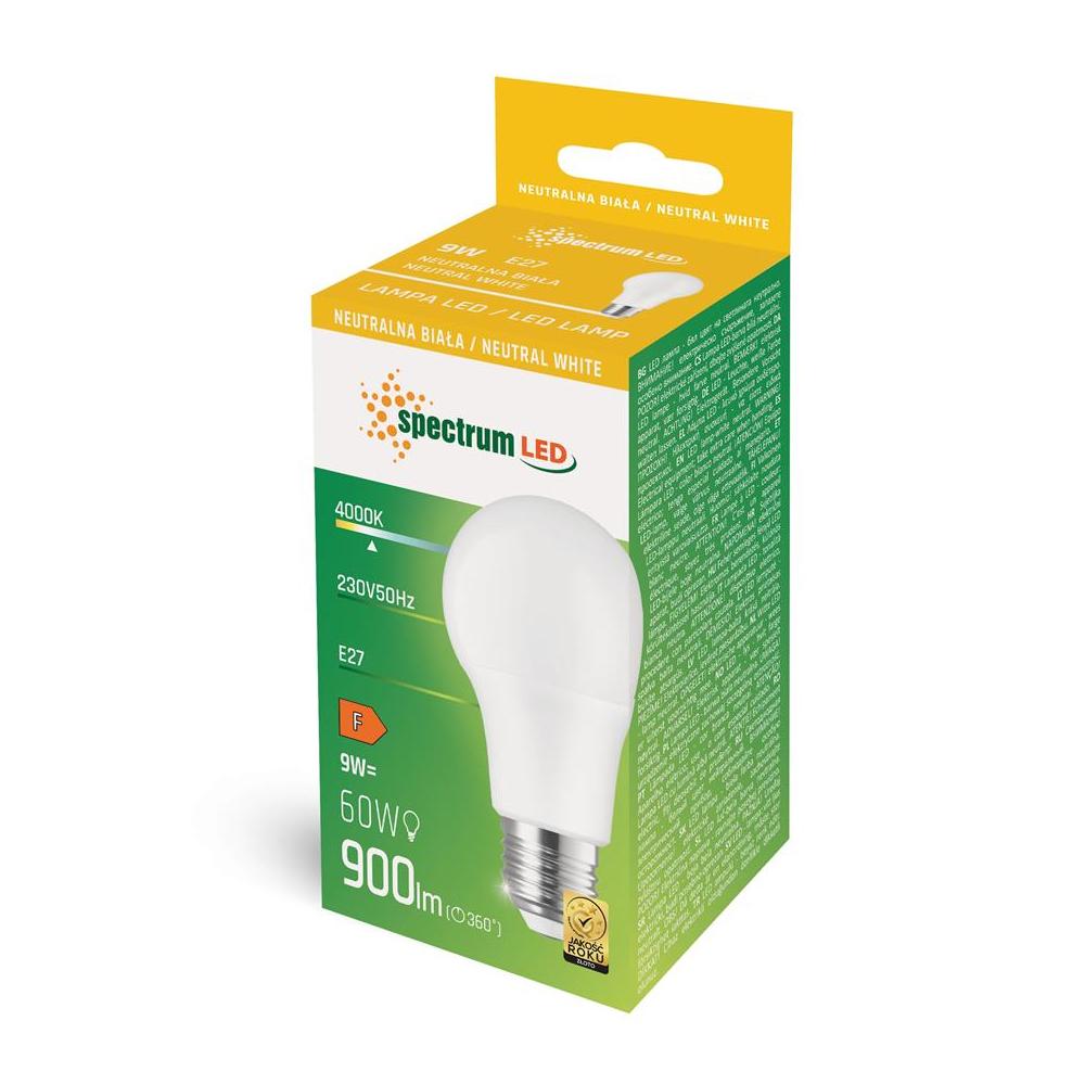 Glühbirne LED warm E27 230V 9W WOJ+14611