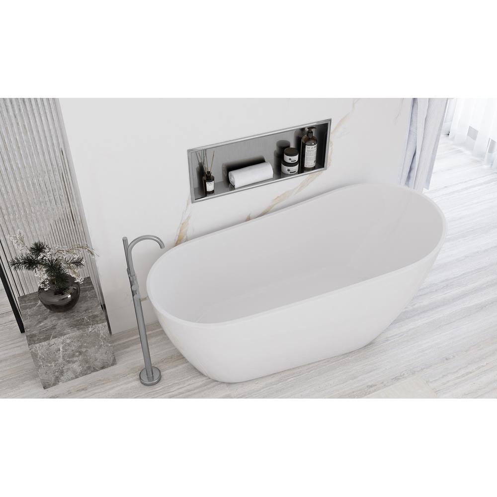 Niche de salle de bain 30x60 INOX Brush