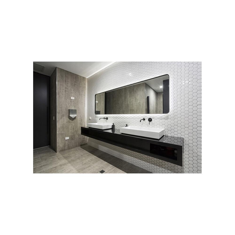 Robinet encastré Rea Lungo Black Mat + Box