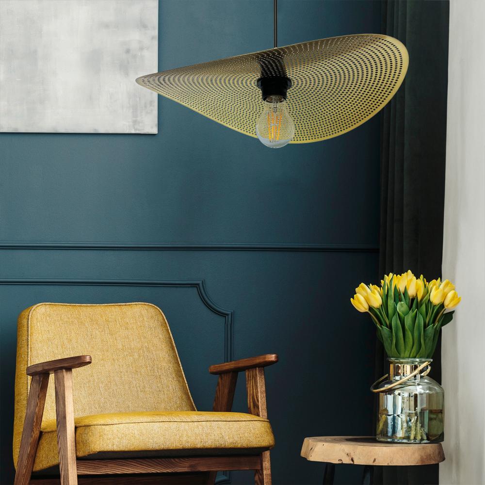 Deckenlampe APP1470-1CP BLACK/OLD GOLD