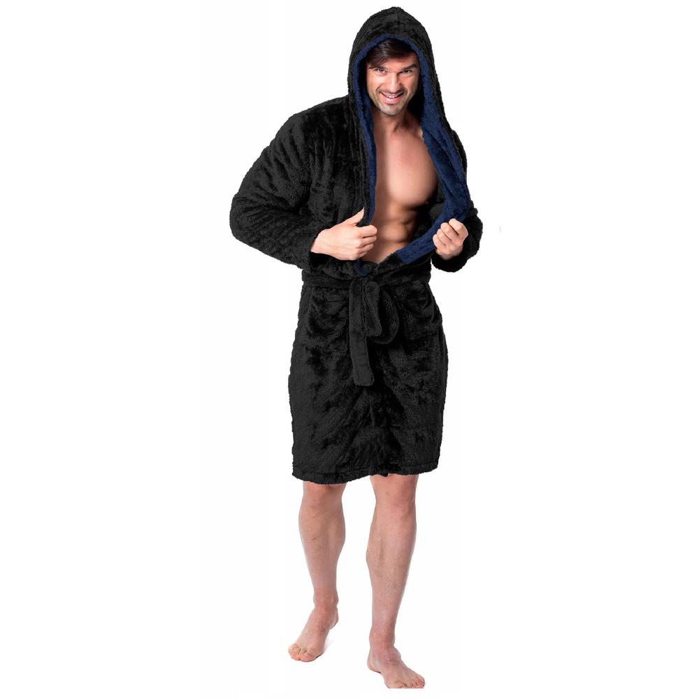 Bathrobe Jordan Black Navy Men M