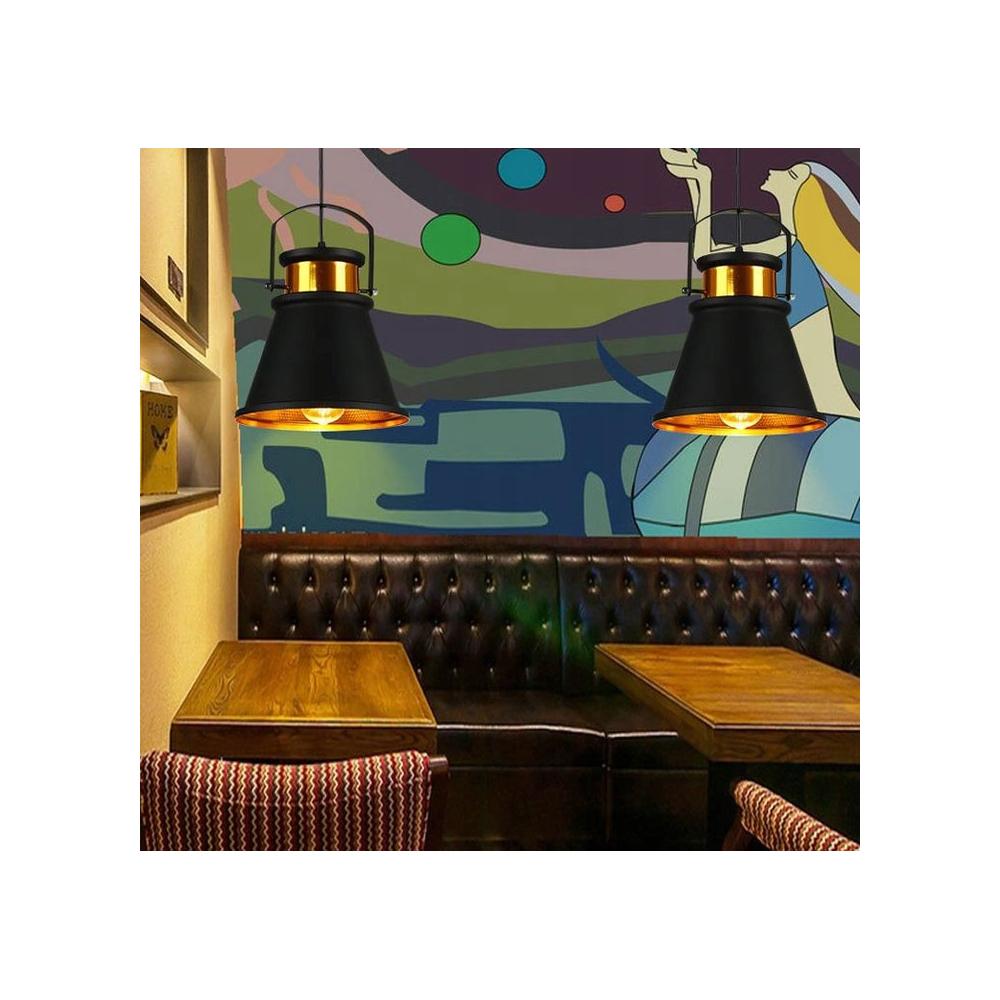 Hängelampe ASTI C Black/ Gold