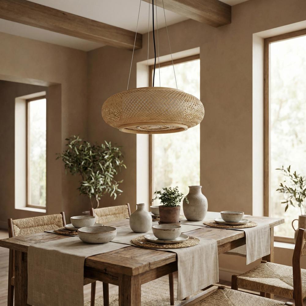 Lampa sufitowa wisząca boho APP1908-3CP