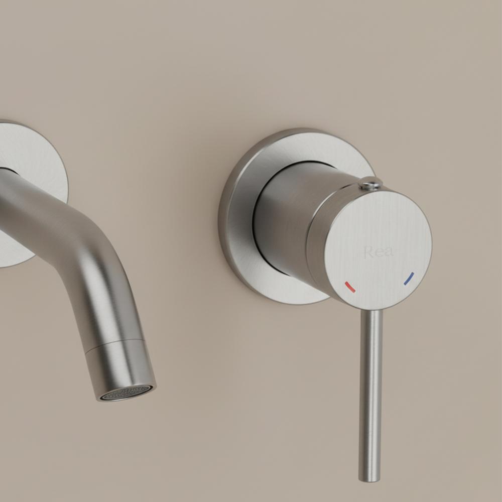 Falra szerelhető csaptelep Rea Clif Brush Nickle