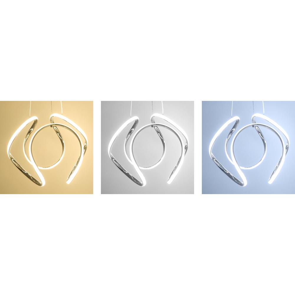 Hängelampe modern LED +Fernbedienung APP385-CP