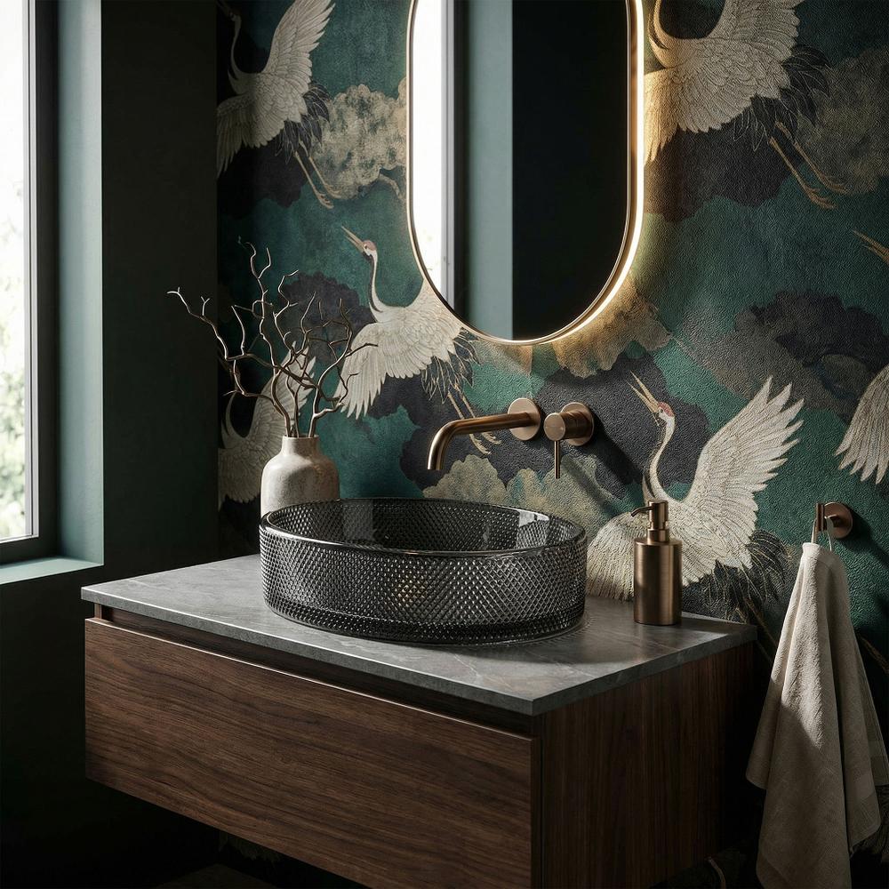 Lavoar pe blat REA Mirella Black