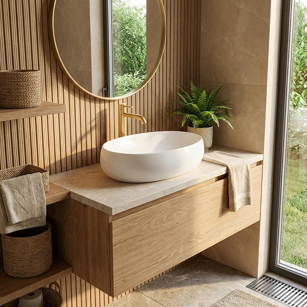 Lavabo sobre encimera Rea Linda