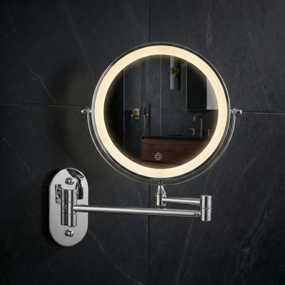 Miroir LED Glow Chrome