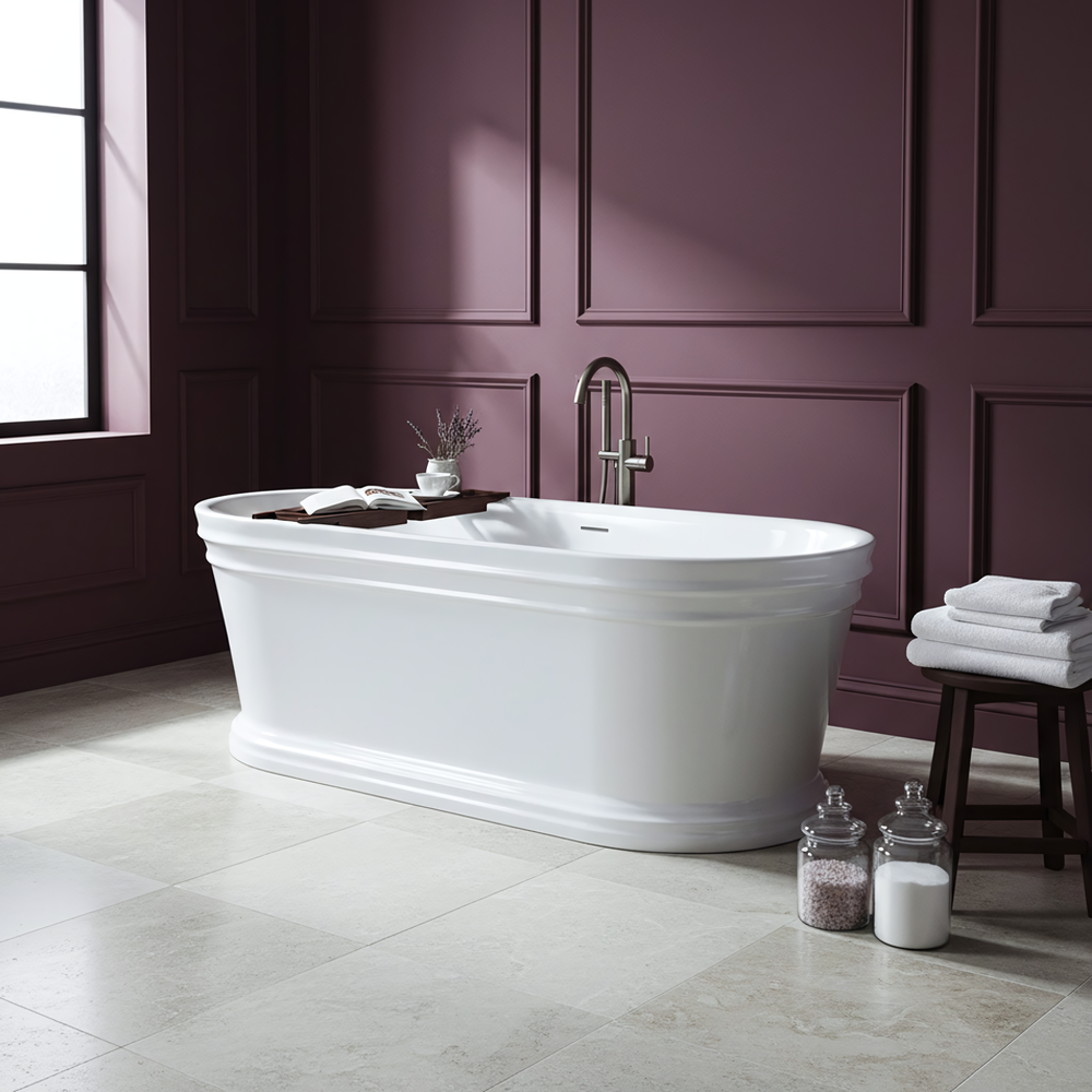 Вільностояча акрилова ванна Olivia 170