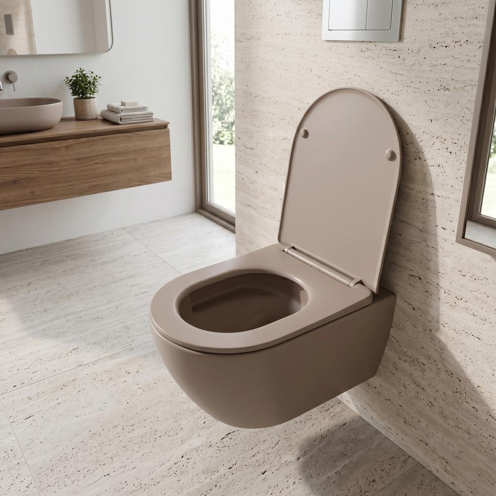 Misa WC podwieszana REA Focus Tornado Taupe