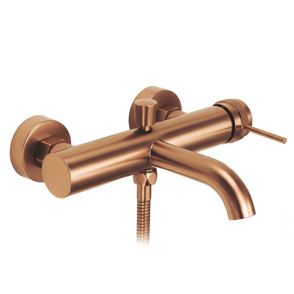 Смесител за вана Rea Lungo Grip Brush Copper