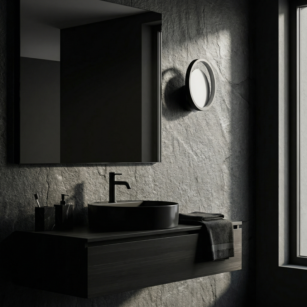 Kinkiet ścienny LED APP1915-W Czarny