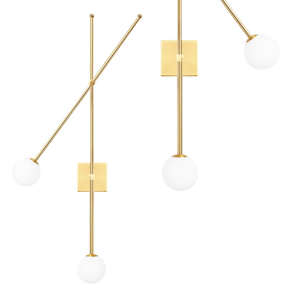 Wandlampe APP1594-2W gold