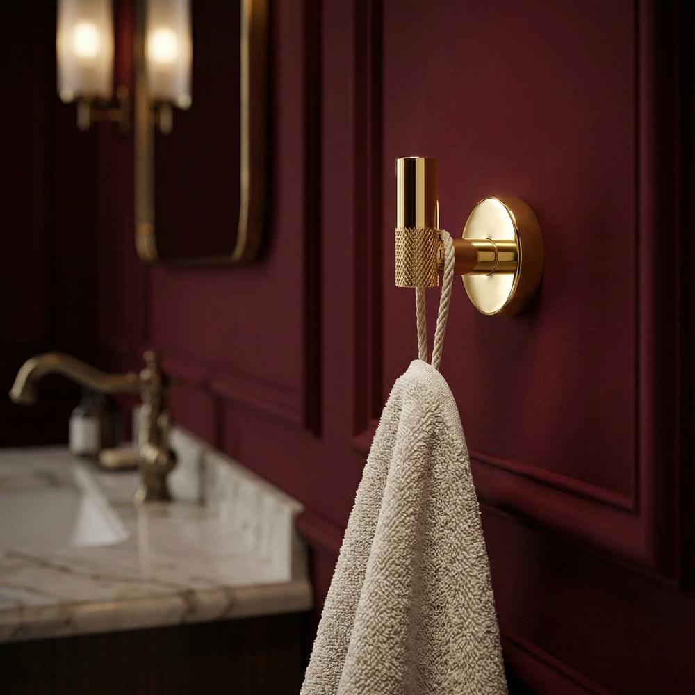 Wieszak łazienkowy 6606 Modern Złoty