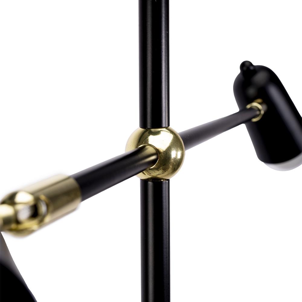 Lampe APP1708-4CP BLACK + GOLD