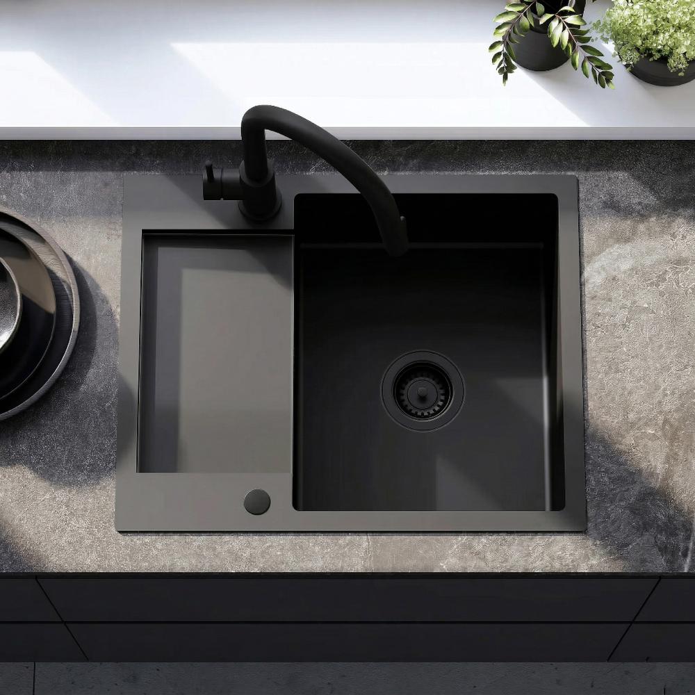 Stainless steel sink Paul Black