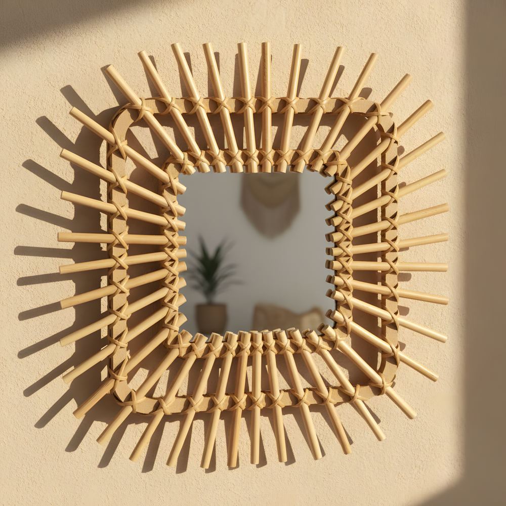 BOHO SIENAS SPOGULIS 45CM QDJ071