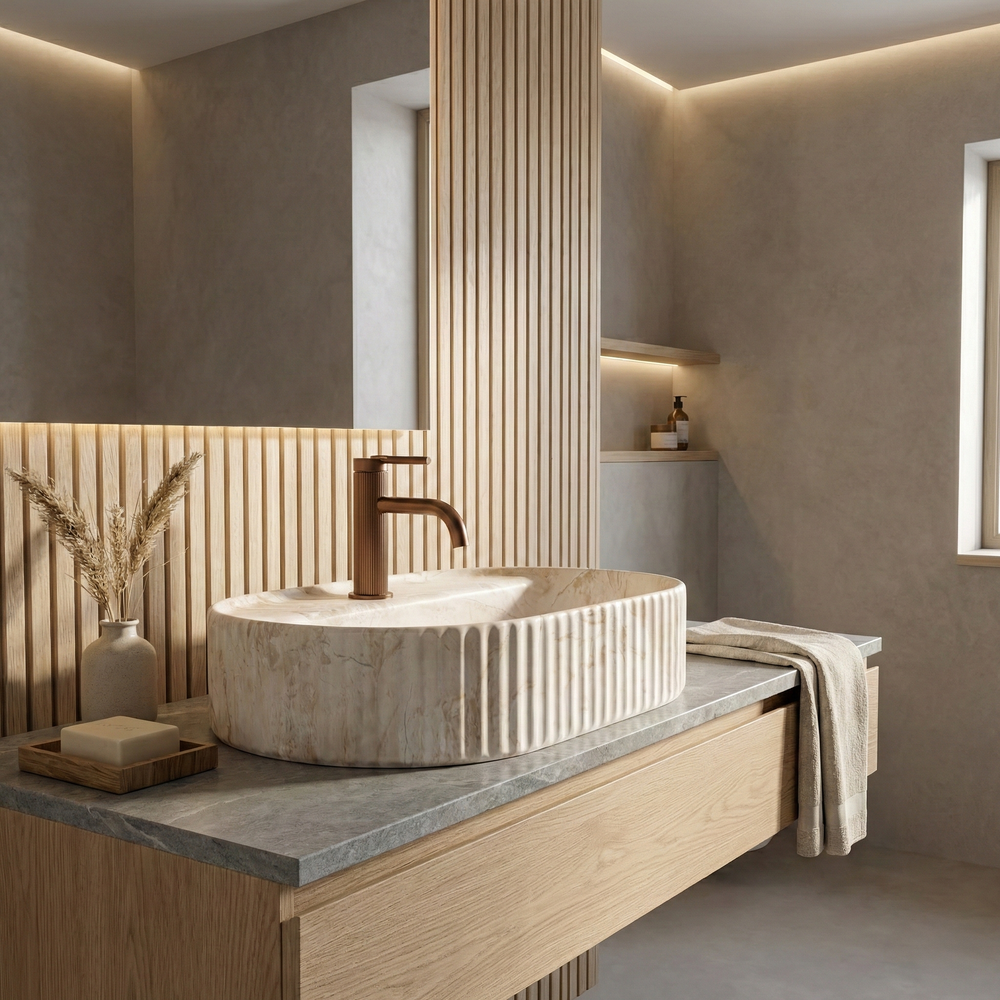 Countertop washbasin Rea Marcela 60 Saturn