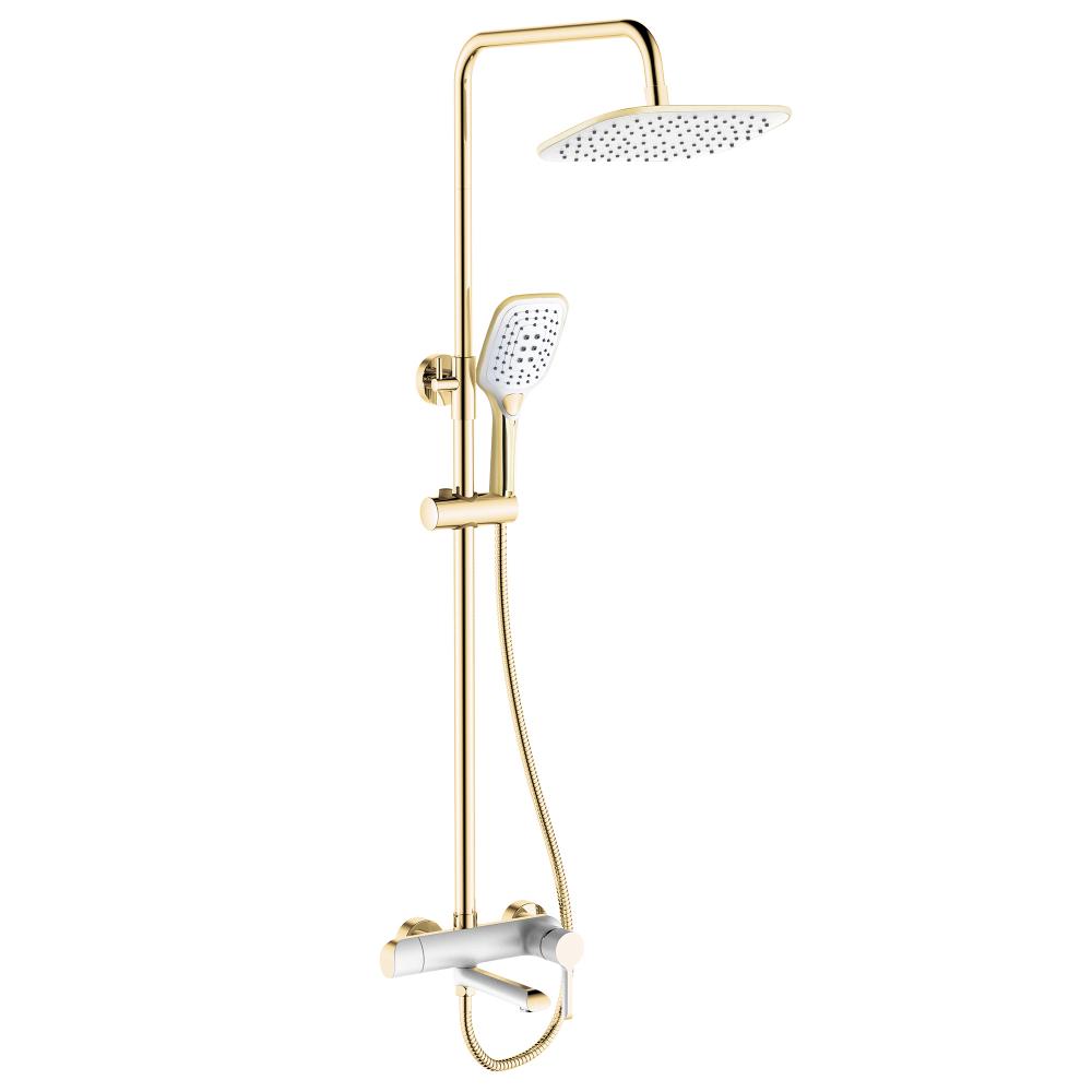 Tuš set REA MELIA WHITE GOLD