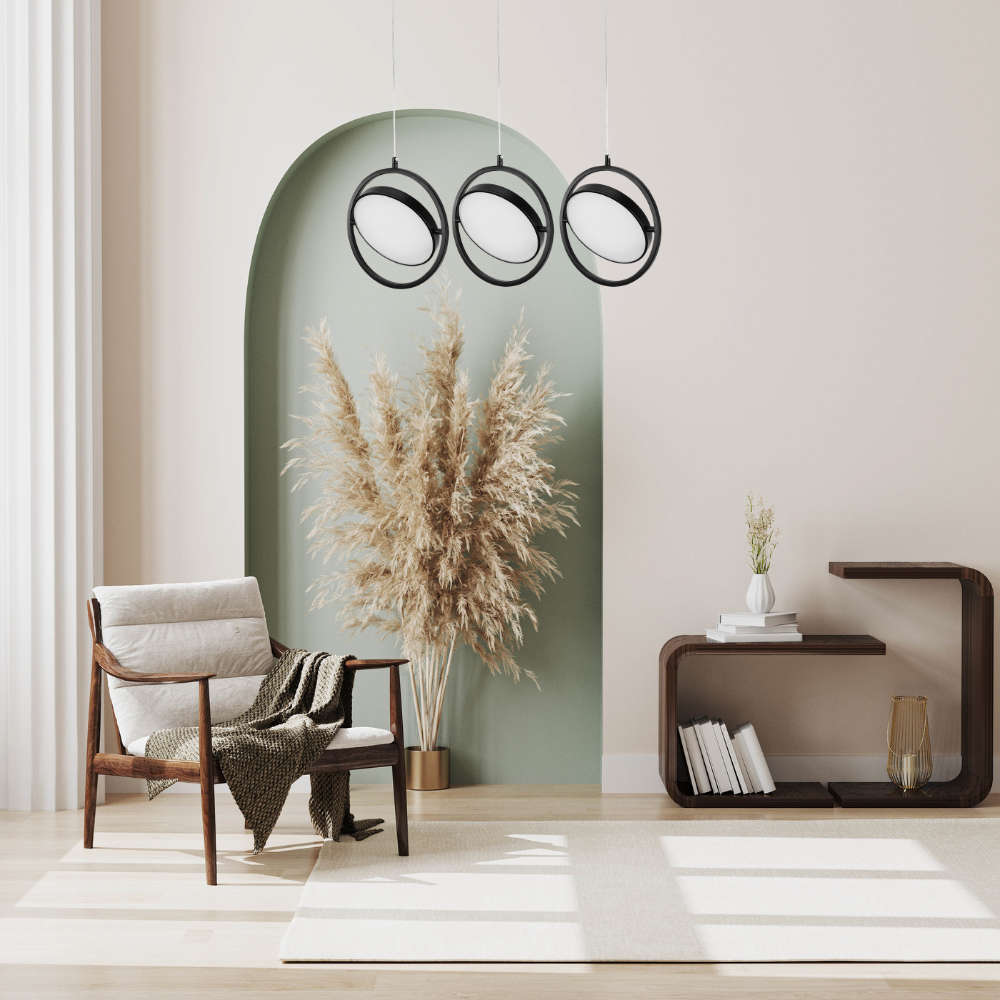 LED-Hängeleuchte APP1790-CP Black