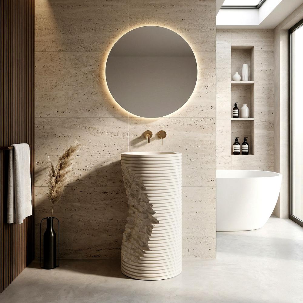 Vapaasti seisova pesuallas REA Travena Round