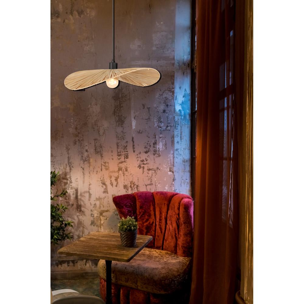 Hängelampe APP1826-1CP NATURE BLACK