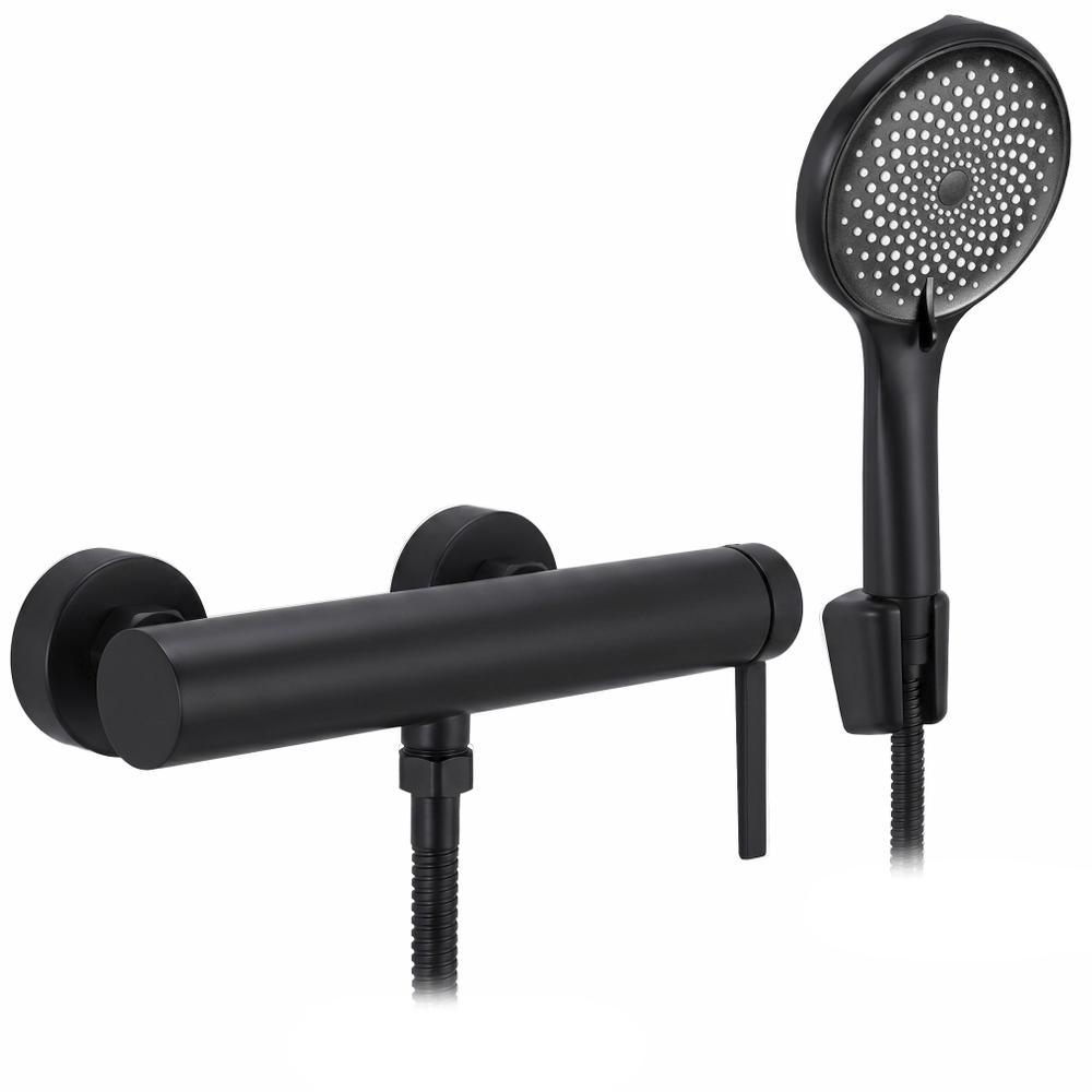 Bateria prysznicowa REA Rivo Czarna