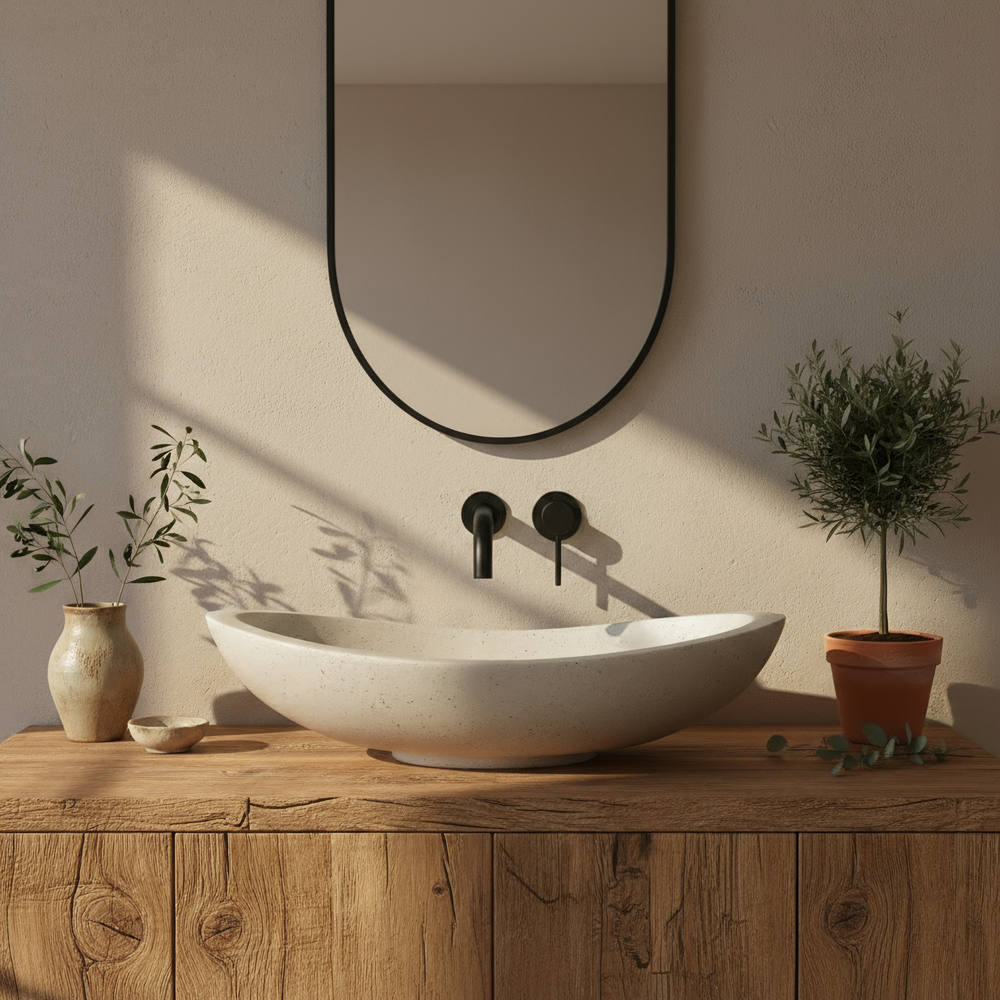 Умывальник на столешницу Rea Leona