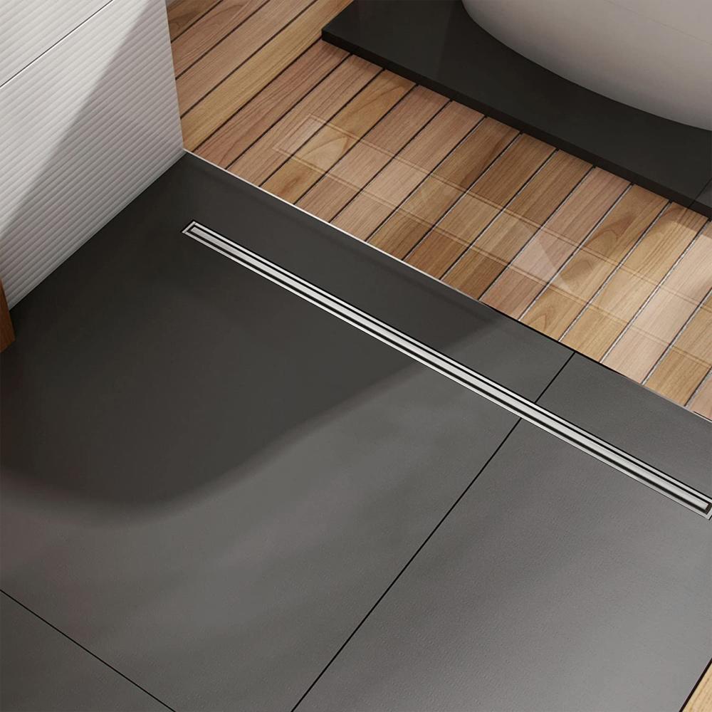 Zuhanylefolyó CALANI ECO360 SLIM CHROME 70