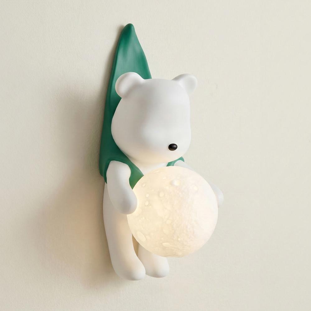 KINKIET ŚCIENNY MIŚ W KOSZULCE G169-1W NIEBIESKI