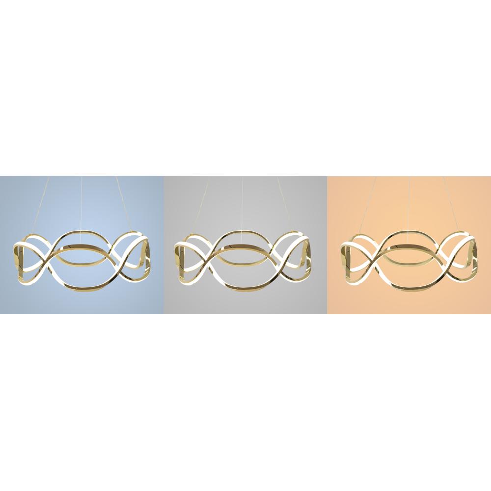 Lampe LED APP800-CP Twist Gold