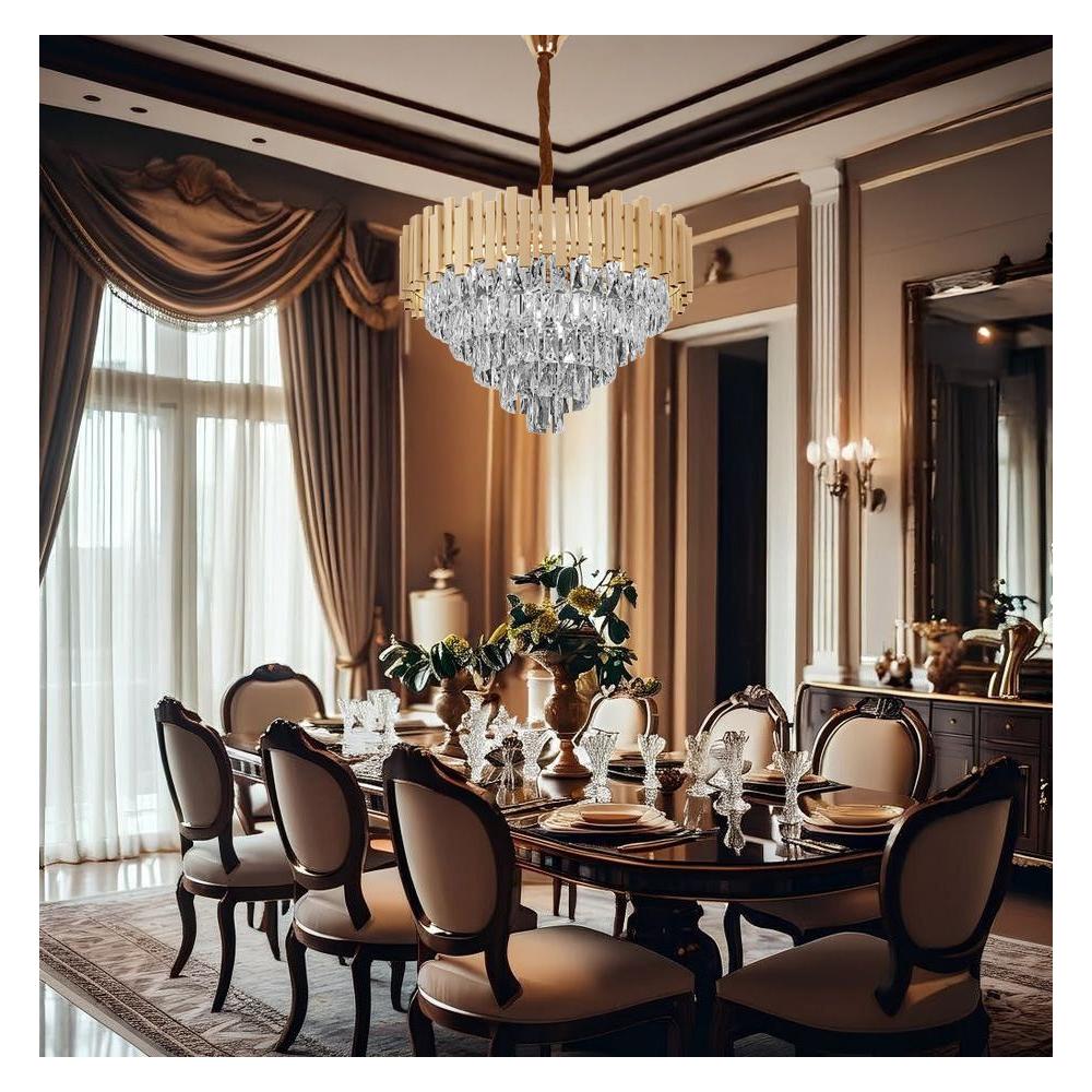 Hängelampe Cristal G050-CP 50CM GOLD