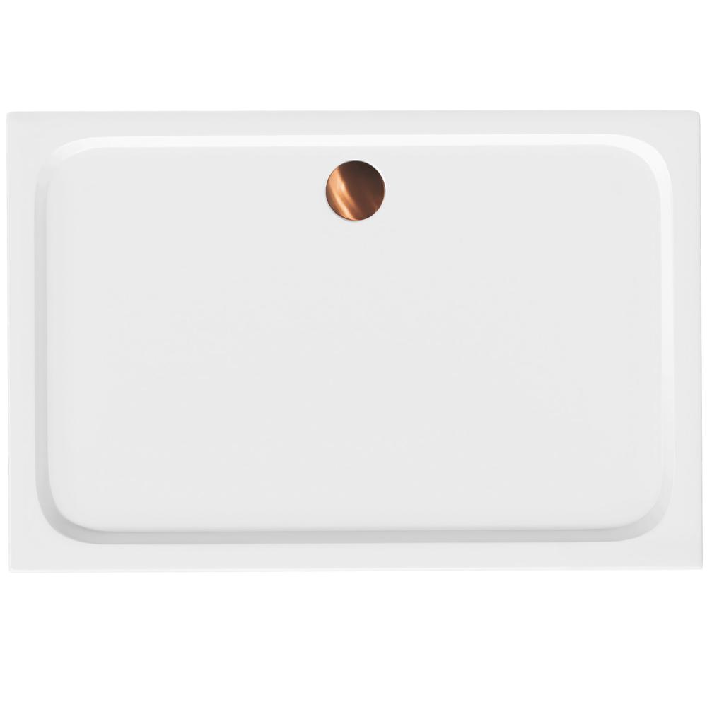 Brodzik prysznicowy akrylowy Rea Belmond biały 80x100