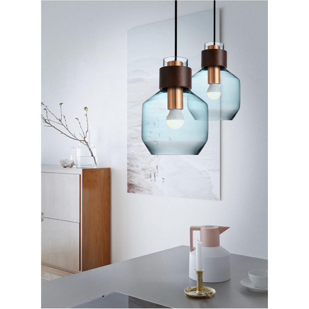 Deckenlampe Glas blue APP433-1CP