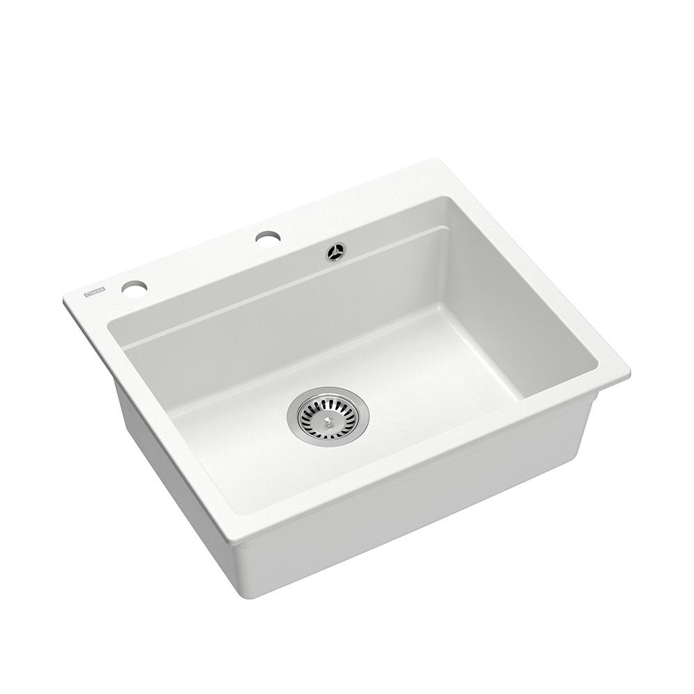 гранитная мойка KURT 110 WORKSTATION White