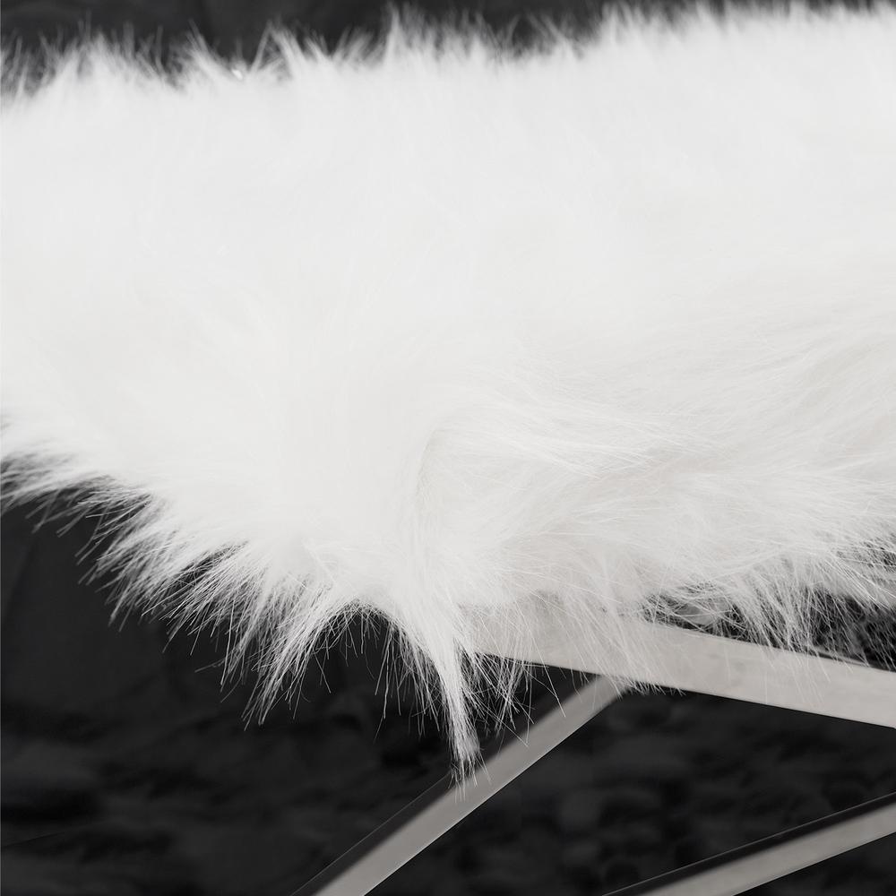 Ławka Siedzisko Białe BC-1518-1